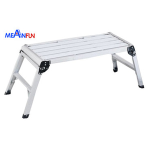 Plateforme de travail pliable en aluminium de haute qualité pour le <span class=keywords><strong>lavage</strong></span> de voitures 2020, échelle de plateforme de travail, tabouret d'échelle - Product Image 1