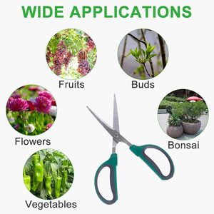 Pruning <b>Shears</b> Bonsai Harvest Garden Stainless Steel 40mm Trimming Garden Scissors for Plants - Product Image 4