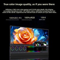 Moniteur portable tactile OLED 4K de 15,6 pouces, écran externe étendu pour ordinateurs portables, PS5 et consoles de jeux