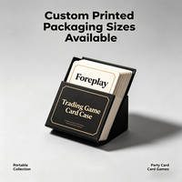 Étui portable pour cartes de jeu de société, personnalisable, disponible en différentes tailles, pour cartes de jeu de collection Foreplay Yahoo Trading Game