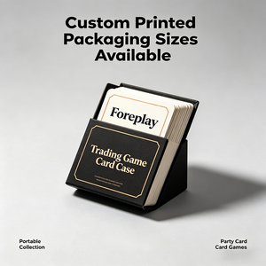 Étui portable pour cartes de jeu de société, personnalisable, disponible en différentes tailles, pour cartes de jeu de collection Foreplay Yahoo Trading Game - Product Image 2