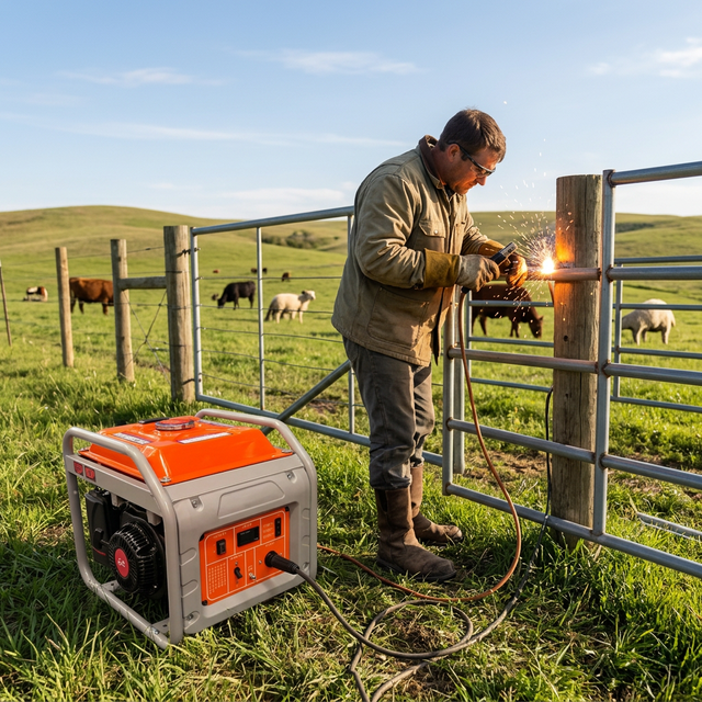 Eco-Friendly Portable DC Auto 3.8kW Inverter Generator Quiet 4-Stroke Gasoline Waterproof 15L Fuel Tank 110V/220V Outdoor Events