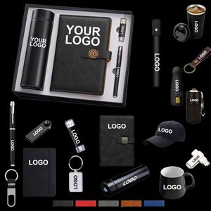 Wholesale <b>Cheap</b> Diverse Custom Logo Promotional <b>Gift</b> Set UV Printing <b>Gift</b> <b>Box</b> Handy Bag Packaging for Business Office Use <b>Gifts</b> - Product Image 1