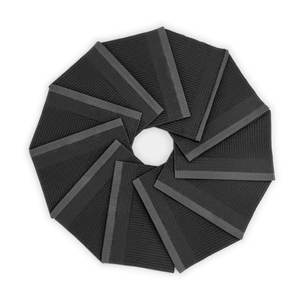 13 "<span class=keywords><strong>X</strong></span> 18" bavoir dentaire 3 plis tissu jetable noir tatouage Pad médical étanche Pe <span class=keywords><strong>film</strong></span> plastique pour bavoir dentaire - Product Image 3