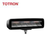Barre de feux arrière LED multifonctionnelle à faisceau large de 64 W et 6 pouces pour camion, voiture, véhicule