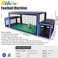 Machine de jeu de football avec lumière Machine de jeu de football sous table pour enfants et adultes