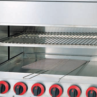 Grill infrarouge à gaz professionnel en acier inoxydable robuste, haute efficacité, grande capacité, pour restaurant