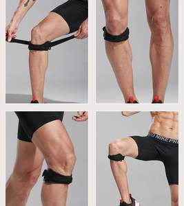 Attelle de soutien de rotule de genou de sangle de genou pour la course, le football, le basket-ball, la randonnée, les pulls genou, tennis, tendinite, volley-ball - Product Image 4