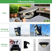 Meilleures ampoules de jardin solaires de sécurité à LED à haute luminosité Clôture à détecteur de mouvement de cote IP65 pour le camping en plein air Offre Spéciale
