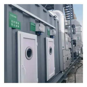 Factory custom organic waste gas treatment equipment system with short cycle