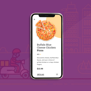 Entrega de Pizza desarrollo de aplicaciones móviles | Premio Pizza App soluciones de desarrollo | Alquiler Pizza desarrollador de aplicaciones - Product Image 1