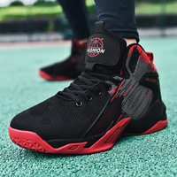 Chaussures de basketball unisexes respirantes 2025 – Grande taille, antidérapantes, avec doublure en maille – Baskets pour étudiants et jeunes – Idéales pour l'été/le printemps et les voyages