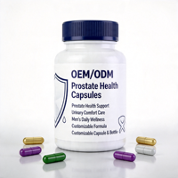 KANION Complexe Santé de la Prostate - Extrait de Palmier Nain, Pygeum Africanum et Graine de Citrouille - Capsules de Gélatine Dure pour la Santé Masculine