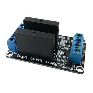 Dc 5V 12V 24V 2-kanaals Solid-State Relaismodule Op Hoog Niveau Trigger Dc-Besturing Ac 240V 2a Voor Plc Industriële Besturing - Product Image 1