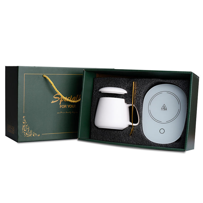 กล่องของขวัญแก้วพร้อมฝาและช้อน