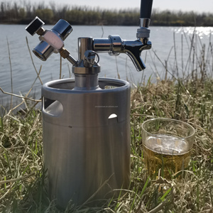 Mini <span class=keywords><strong>Barril</strong></span> <span class=keywords><strong>de</strong></span> <span class=keywords><strong>Cerveza</strong></span> Personalizable <span class=keywords><strong>de</strong></span> 5L, <span class=keywords><strong>Dispensador</strong></span> Casero <span class=keywords><strong>para</strong></span> Beber <span class=keywords><strong>Cerveza</strong></span>, <span class=keywords><strong>Barril</strong></span> <span class=keywords><strong>de</strong></span> CO2 Vacío en Acero y Metal, Logotipo Personalizable - Product Image 3