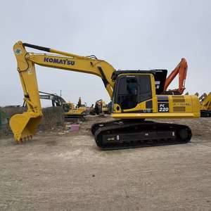 Excavatrice Komatsu PC220 d'occasion à vendre, très demandée, PC220-7, grande excavatrice d'occasion, 22 tonnes, excavatrice sur chenilles hydraulique - Product Image 1