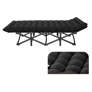 Lit de camping pliable moderne et portable en acier inoxydable Oxford avec matelas rembourré, idéal pour les <span class=keywords><strong>voyages</strong></span> et le camping en extérieur - Product Image 6