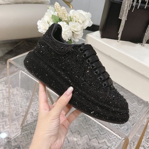Zapatos Deportivos de Diseño de Alta Gama, Lujosos y de Alta Calidad, con Incrustaciones de Cristales y Diamantes, con Entresuela de Malla Gruesa, con Cordones - Product Image 3
