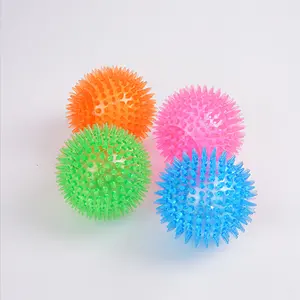Unique Toothbrush Pet Dog Dental Fidget Ball Durable Bouncy Tpr Dog Toys Pet Chew Toys