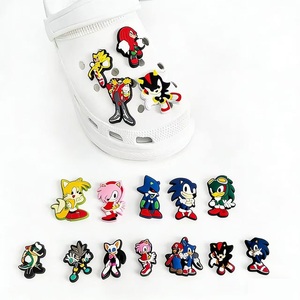 Nouveauté HY 2026 : Breloques Personnages <span class=keywords><strong>Sonic</strong></span> Disponibles – Designs Promotionnels, Breloques PVC pour Chaussures, Décoration pour Crocs, Cadeau DIY - Product Image 3