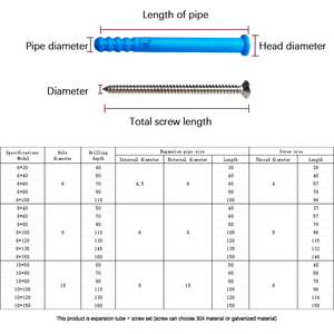 Offre Spéciale Construction Mur <span class=keywords><strong>Creux</strong></span> Ancre En Acier PE Nylon Cadre En Plastique Expansion Aggloméré Vis PE Nylon Cadre Fixation Ancre - Product Image 6