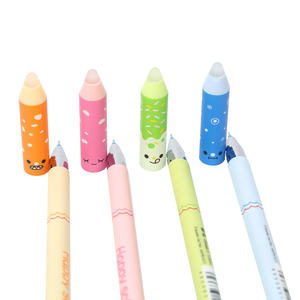 Ensemble de stylos à bille effaçables, <span class=keywords><strong>stylo</strong></span> à bille effaçable, professionnel, <span class=keywords><strong>stylo</strong></span> à rouleau rétractable sensible à la chaleur pour enfants, Gel - Product Image 1