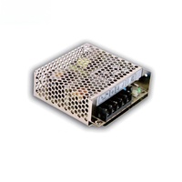 Fuente de Alimentación Conmutada Mean Well RS-50-12 de 50W y 12V, Sin Ventilador, Salida Única, CA/CC, para CCTV, LED, Industrial, SMPS, con Certificación CE y CB, Garantía de 3 Años