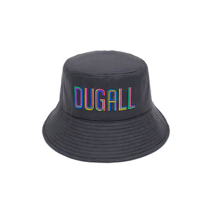 Sombrero de Pescador Personalizado con Logotipo Impreso en Arcoíris para Exteriores, Etiqueta Personalizada, Material Impermeable, Gorra Moderna - Product Image 1