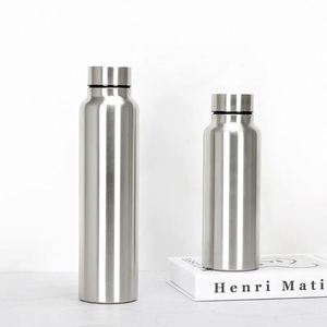 500ml 750ml 1000ml Large Capacity Stainless Steel Single Wall Cold Drinking Water Bottle Outdoor Sport Camping Cola Bottle - Product Image 5