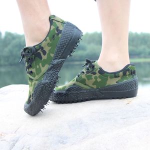 Zapatos de Seguridad de Lona Personalizables para Hombre - Suela de Goma Antideslizante, Zapatillas de Trabajo Resistentes al Desgaste para Construcción y Agricultura - Product Image 3