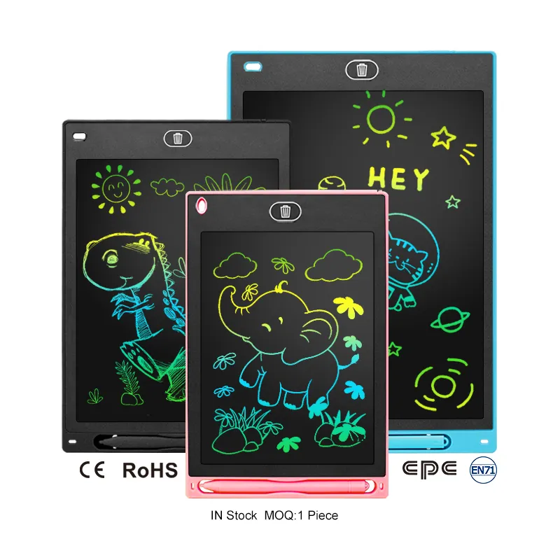 kids learning toys lcd writing boards color screen magic blackboard magic slates lcd writing tablet 8.5 10 12 16 inch