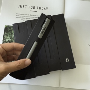 Eco Friendly carta Kraft carta carta penna imballaggio per penna a sfera e penna in metallo regalo astuccio personalizzazione - Product Image 6