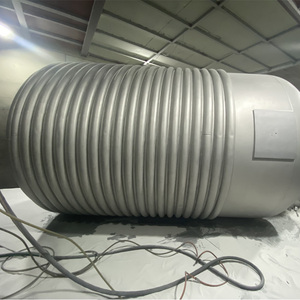 ถังเตาปฏิกรณ์สแตนเลสแบบเดี่ยวสำหรับทำความร้อนน้ำมันร้อนกาวละลายสำหรับ PVC สำหรับสายการผลิตบรรจุภัณฑ์ - Product Image 6