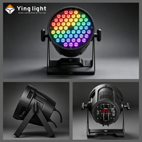 Vente en gros Nouveau 54*3 Watts LED Par Can Light Laser RGBW 4in1 Lumières de scène avec contrôle DMX pour hôtel Conférence DMX512 Projecteurs