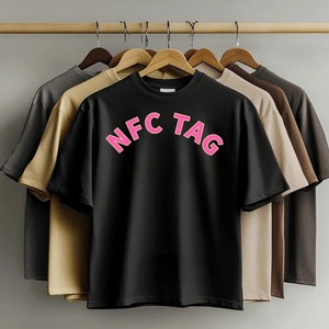 Nouvel Arrivage Dropshipping T-shirt Homme en Coton Épais Vintage Oversize à Manches Courtes Imprimé T-shirts Homme Coton Vierge - Product Image 1