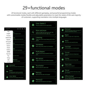 Lámpara de Reacción para Entrenamiento de Baloncesto, Fútbol, Taekwondo, Tenis, Bádminton, Sensor de Velocidad, Agilidad, 4 Luces + Aplicación - Product Image 2