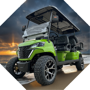 5000W AC Motor 4+2 Seater 6 Passenger Remote Electric Mini Golf Cart Street Legal - Product Image 4