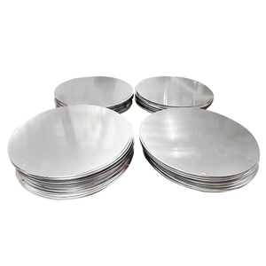 Precio de fábrica Hoja circular de acero inoxidable AISI 0,15mm Triple disco 304 201 y aluminio 1060 para hacer olla de lavabo - Product Image 1