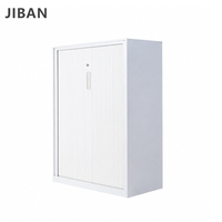 Armoire de classement en acier verrouillable, design moderne à porte coulissante pour la maison, l'école, l'hôpital - Rangement commercial en métal durable, grande capacité