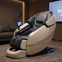 Fauteuil de massage électrique de luxe pour la maison, robotique SL, corps entier, automatique, multifonctionnel, avec commande vocale IA, zéro gravité