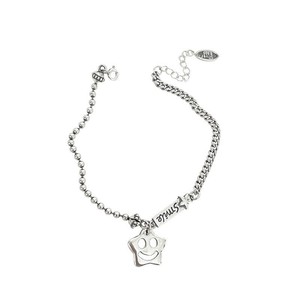 S925 Sterling <b>Silver</b> Bracelet Key <b>Charm</b> Women's Everyday Wear Fine Chain Link Jewelry - Product Image 5