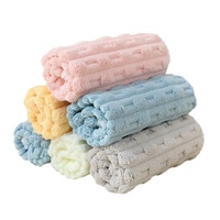 100% Cotton Terry Bath Towel Soft Absorbent Face Hand Towel for Bathroom Hotel Home Use
