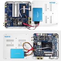 Mini PC HelorPC, Salida de Fábrica, Ce-leron 1037U, Win10, Linux, NUC Barebone, Servidor de Oficina, Mini PC Empresarial, Escritorio Pequeño