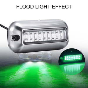 Vendita calda in acciaio inox + PC lampada <span class=keywords><strong>subacquea</strong></span> impermeabile IP68 LED 10-36V DC 27/42 LED luce marina hardware <span class=keywords><strong>accessori</strong></span> - Product Image 6