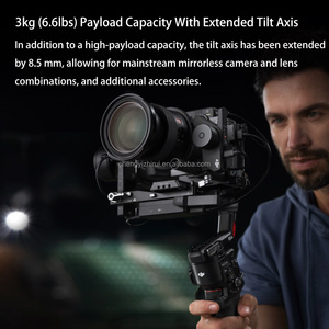 Nuevo <span class=keywords><strong>Combo</strong></span> <span class=keywords><strong>RS</strong></span> 4 original de 3kg (6,6 libras) de capacidad de carga útil con eje de inclinación extendido, estuche de transporte con asa de maletín - Product Image 4