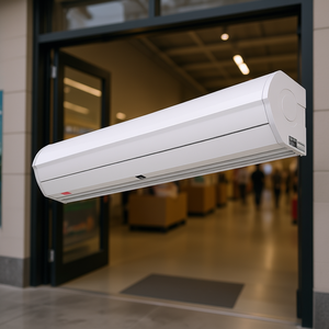 Cortina de Aire Comercial para Interiores de 48 Pulgadas, 1200 CFM, Montada en Pared, Ventilador de Puerta de Alta Potencia, Eléctrico, 110V - Product Image 2