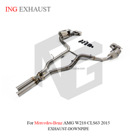 Système d'échappement Valvetronic en acier inoxydable haute performance ING pour Mercedes-Benz AMG CLS63 W218 2015+