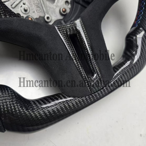 Nuevo Producto, Volante Deportivo de Cuero Perforado y Fibra de Carbono para BMW G20 G30 G01 Serie 3 Serie 5 - Product Image 2