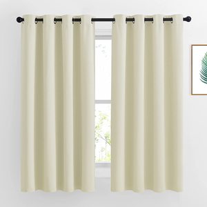 <span class=keywords><strong>Rideau</strong></span> occultant 100% noir moderne pour <span class=keywords><strong>chambre</strong></span> à coucher, salon et hôtel – Rideaux occultants économiques pour fenêtres - Product Image 6